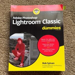 Photoshop Lightroom Classic for Dummies - Yellow Cover